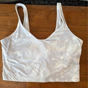 lululemon White Camo align tank